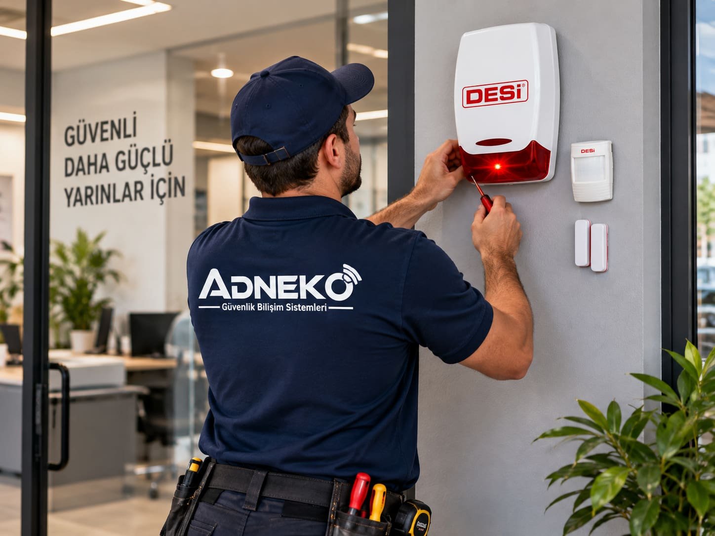 İzmir alarm sistemleri kurulumu Adneko Bilişim